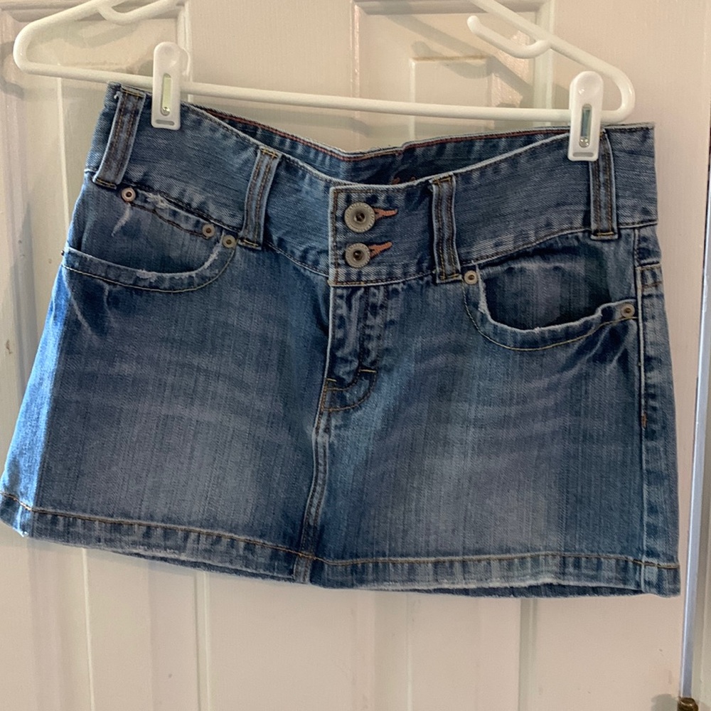 American Eagle denim miniskirt